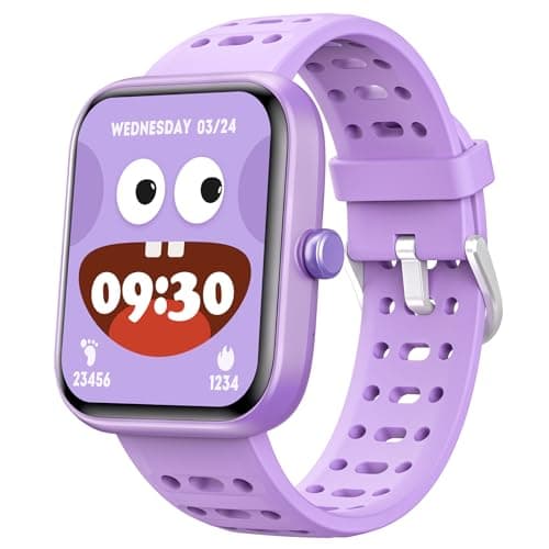 Gydom Smart Watch for Kids No APP No Phone Needed, 1.83" Fitness Tracker Watch with Heart Rate/Sleep Monitor, IP68 Waterproof Pedometer, Step Counter, Puzzle Games for Girls Teens 5-16, 81 Sport Mode - Image 1