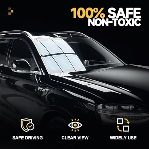 toretark Automotive Oil Film Cleaning Brush for Car Windows, Handheld Glass Oil Film Remover, TSCA Certified Windshield Cleaner, Easy to Apply & Clean - Glass Emulsion Cleaner - Thumbnail 6