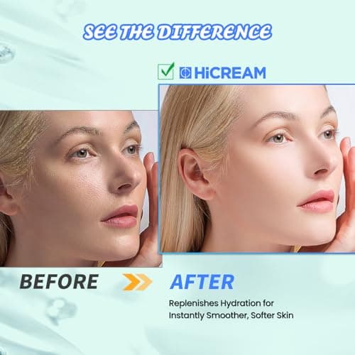 Hicream Face Serum Set - Vitamin C Serum, Hyaluronic Acid & Retinol with Hydrating, Brightening & Firming Skin, Anti-aging Skin Care Set for Women, Targets Fine Lines & Dark Spots, 1 Fl Oz (Pack of 3) - Thumbnail 2