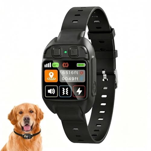 GPS Wireless Dog Fence System,Invisible Fence for Dogs with GPS Collar,Wireless Electric Dog Fence for Large & Small Dogs– Adjustable Boundary Collar,Waterproof & Rechargeable,Large Yard & Outdoor Use - Image 1