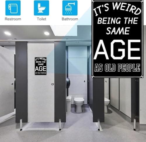 Carastora Vintage Humor Wall Sign – Metal Tin Plaque for Man Cave, Pub, Bar or Bedroom Decor, Sarcastic Gift for Dad, Brother, Colleague, 8x12 Inches - Thumbnail 4