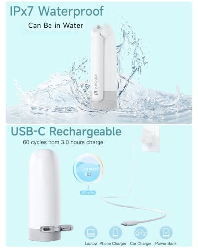 Insolife Portable Bidet | High Pressure Portable Bidets for Travel | Rechargeable Electric Portable Bidet for Women & Men | Travel Bidet - Thumbnail 6