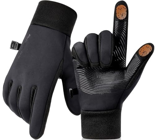 AOPREL Winter Gloves Men Women Windproof Touchscreen Gloves with Liner Thermal,Running Gloves for Cycling Driving Daily Work - Image 1