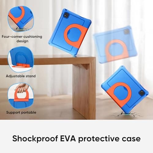 10 inch Kids Tablet, Android 16 Tablet for Kid, Octa-Core Processor, 24GB RAM, 64GB ROM 1TF Card Expandable for Toddler Children,Tablets with Case, Parental Control, 6000mAh, WiFi, BT5.0, Dual Camera - Thumbnail 6