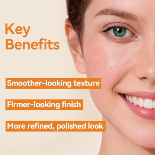 Pulse Energy Retinol Under Eye Patches (28 Pairs), Bakuchiol, Peptides & Vitamin A Hydrogel Eye Mask for All Skin Types, including Sensitive Skin - Smooth Fine Lines & Wrinkles, Firming Lift - Thumbnail 3