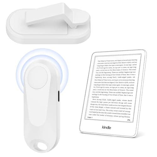 DATAFY [Case-Friendly] Page Turner for Kindle Paperwhite Oasis Kobo eReaders, Camera Camcorder Remote Controls, Page Turner Clicker for ipad Tablets Reading Novels with Wrist Strap Storage Bag