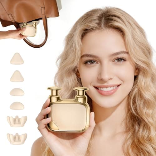 Beyn Mini Massage Gun,Palm-Sized Massage Gun,Powerful Deep Tissue Muscle Massager for Travel,Sports& Daily Use,With 3 Speeds & 3 Massage Heads(Light beige) - Image 1