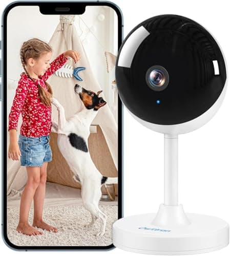 owltron Indoor Security Camera 2K, 2.4GHz WiFi Cameras for Home Security Baby Monitor Camera with Motion/Cry Detection, Pet & Dog Cam with Phone App, Night Vision, 2-Way Audio, Works with Alexa - Image 1