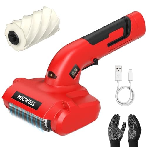 Electric Grill Brush and Ice Scraper Brush, BBQ Grill Brush for Outdoor Grill with LED Light, Rechargeable Bristle Stainless Steel Grill Cleaning Brush - Image 1