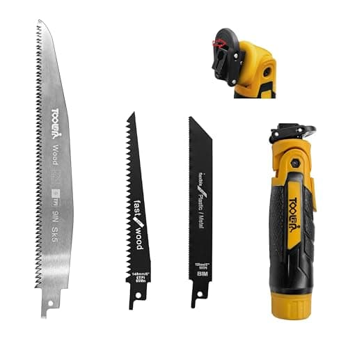 4-In-1 Multi Blades Hand Saw (Not Electric), For Cutting Wood, Metal, Plastic, Sheetrock, Drywall, Plywood, Portable Hand Saw - Image 1