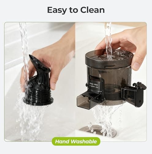 Havato Cold Press Juicer, 5.4" Extra Wide Feed Chute Juicer Machines for Whole Vegetables & Fruits, 98% High Juice Yield, Easy Clean & Install, Compact Slow Masticating Juicer with 300W, Grey - Thumbnail 6