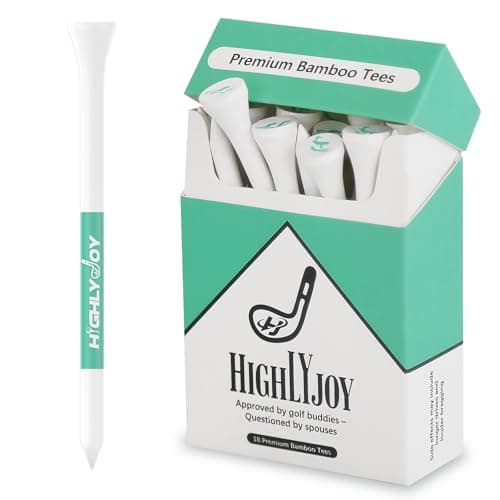 HighlyJoy Funny Golf Tees - Golf Accessories for Men - Funny Golf Gifts for Dads & Boyfriend - 18 Pack Premium Golf Tees 3 1/4''- Golf Gag Gift - Image 1