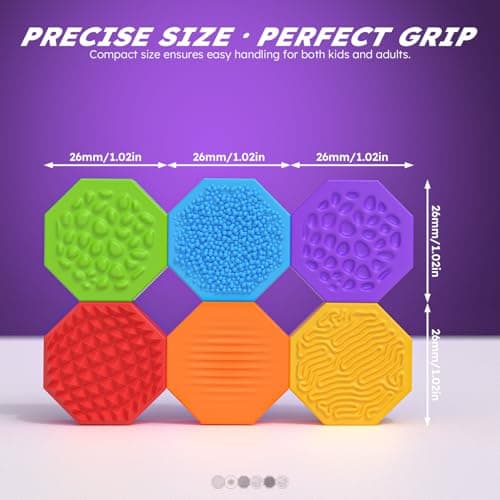 Magnetic Chess Game with Stones,Magnet Game with String - 18 Silicone-Covered Magnets Fidget Toy Textured Sensory Rock Toys Strategy Game for Stress Relief,ADHD, Travel Family Toys for Kids & Adults - Thumbnail 6
