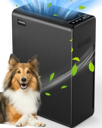 Air Purifiers for Home Large Room up to 2000ft², H13 HEPA Air Filter for Pets Hair Dander Smoke Pollen Dust, Non-Ozone, Portable Air Purifiers for Bedroom Office Living Room, E-300L(Black) - Image 1