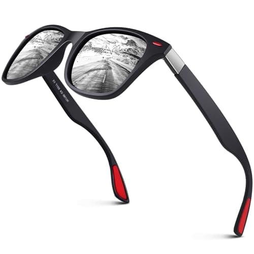 GQUEEN Polarized Sunglasses Men Womens,Flexible TR90 Frame,for Driving Fishing Cycling Hiking Golf Sports UV400 Protection - Image 1