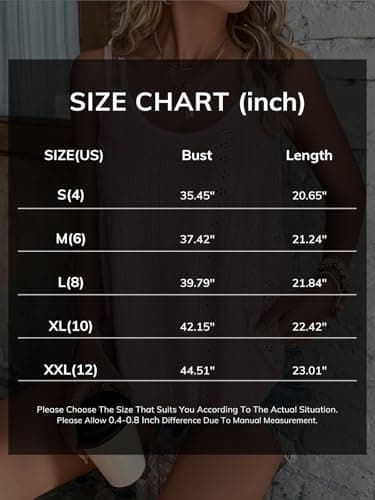 ATHMILE Women's Tank Tops Eyelet Embroidery Sleeveless Spaghetti Strap Tops Scoop Neck Sexy Loose Fit Casual Summer Flowy Cami 2026 Grass Green - Thumbnail 6