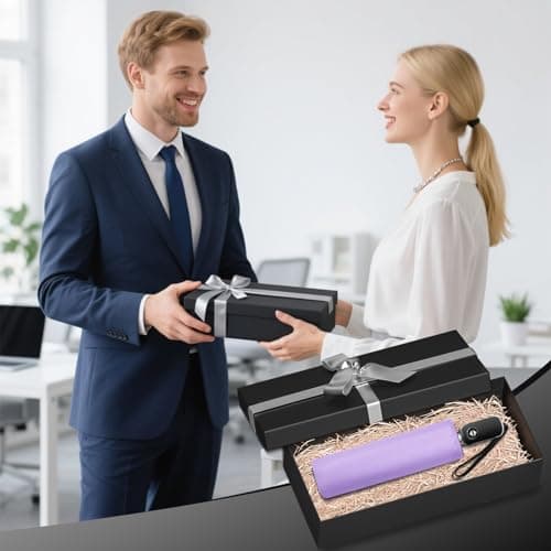 Lejorain Mini Flat Umbrella Automatic - Compact Foldable Umbrella for Travel Size Sturdy Lightweight Umbrellas Women Paraguas - Thumbnail 6