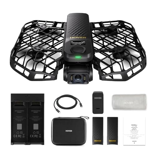 HOVERAir X1 PROMAX 8K Drone with Camera, Foldable Action Flying Camera with 42 KM/H Follow Speed, 10+ Fully Automatic Flight Modes, Fly Anywhere with OmniTerrain, SmoothCapture 2.0(Basic Combo) - Image 1