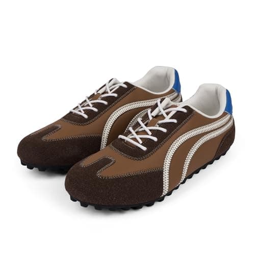 QIY Womens Fashion Sneakers Dark Brown Casual Sneakers for Women Comfortable Chocolate Walking Tennis Shoes Slip on Cute Fall Shoes 2026 Size 7.5 - Thumbnail 5