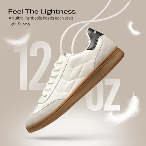 Bruno Marc Men's Fashion Sneakers Casual Dress Shoes Lightweight Breathable Comfortable Shoes,Size 8.5,White,SBFN26017M - Thumbnail 5