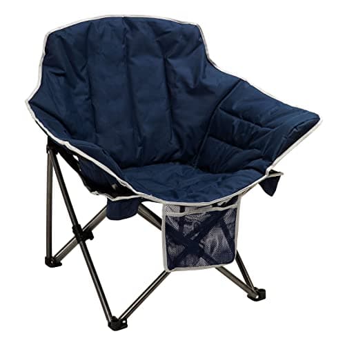 SUNNYFEEL Oversized Camping Chair Heavy Duty Folding Moon Chair Large Sofa Chair for Adults 500 LBS Portable Camp Lawn Chair with Storage Bag for Beach, Trip, Lawn, Outdoor Camp for Adults & Carry Bag - Image 1