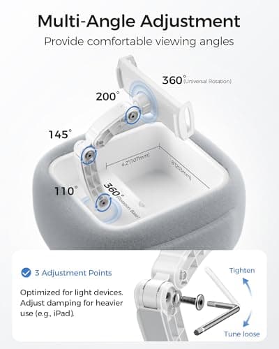 LULULOOK Ultra Fluffy Kindle Pillow Stand for Reading, Lap Tablet Pillow Stand with Snack Bowl & Flodable Arm Compatible with iPad, Phone and 4.7-14.6” Tablet for Book Reading in Bed - Thumbnail 4