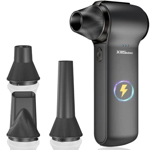 Compressed Air Duster 180000RPM – Super Power Cordless Electric Air Duster with 3-Speed Turbo Fan, Rechargeable Air Blower for Computer, Keyboard, Car, Camera & Home Cleaning - Image 1