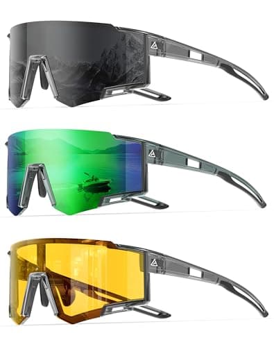 KALIYADI Sports Sunglasses-Men Polarized-Mens-Sunglasses Women: Running Sun Glasses with UV400 for Fishing Cycling - Image 1