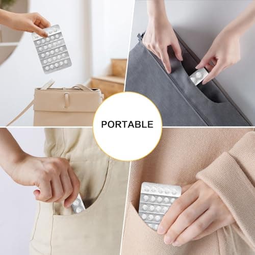 ACSKD 180PCS Braces Wax,Orthodontic Wax with Individual Packaging,Dental Waxs for Brace Travel Home Office,Unflavored - Thumbnail 6