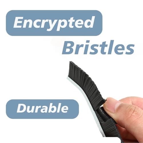 Crevice Cleaning Brush Magic Brush Tool, Bathroom Tile Groove Gap Radiator Window Sink Alloy Cleaning Scrubbing Brushes with Long Handle, Thin Cleaning Supplies for Home Kitchen Narrow Corners - Thumbnail 6