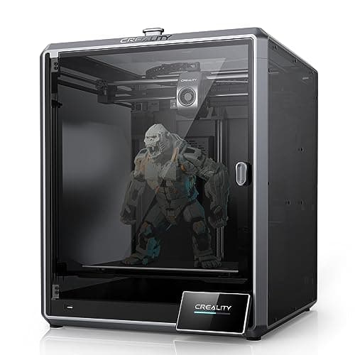 Creality K1 MAX 3D Printer Upgrade with 600mm/s Printing Speed 300°C High-Temperature Nozzle Direct Extruder Hands-Free Auto Leveling Dual Z Axes Stable Cube Frame 11.81x11.81x11.81inch - Image 1