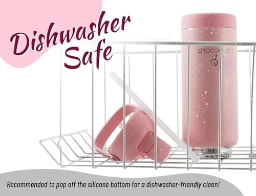 DLOCCOLD 24oz Kids Insulated Water Bottle with Leak Proof Straw Lid, Double Wall Vacuum Stainless Steel Water Bottle with Silicone Boot, Reusable Tumbler for Travel, Boys, Girls - Thumbnail 4