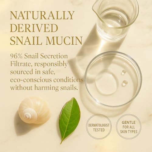 Advanced Snail 96% Mucin Power Essence 120ml, Neatique SE96 Hydrating & Repairing Snail Mucin Serum for Face with Snail Secretion Filtrate for Wrinkles & Dull Skin & Fine Lines, 4 fl.oz - Thumbnail 5