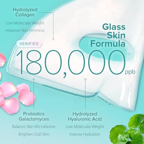 Ebanel Bio Collagen Face Mask, 4-Pack Hydrating Face Masks with 7 Peptides, Hyaluronic Acid, Niacinamide, Centella, Rose Water, Ceramide, and B5, Glass Skin Tightening and Lifting Korean Sheet Masks - Thumbnail 4