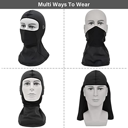 Bodvera 2 Pack Balaclava Winter Ski Mask for Men Women Windproof Warm Face Mask for Skiing, Snowboarding, Motorcycle Riding - Thumbnail 5
