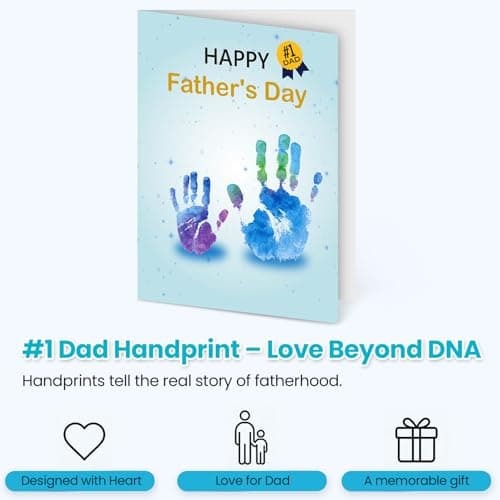 mountova Bonus Dad Stepdad Father's Day Card, Funny Animated Shaking Light Up and Musical Stepdad Greeting Card from Step Son Daughter，5.9" x 7.9" - Thumbnail 4