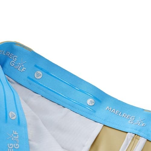 M MAELREG Men's Golf Dress Pants Stretch Quick Dry Wrinkle Free Office Pants with 4 Pockets Casual Pants for Men Khaki - Thumbnail 6