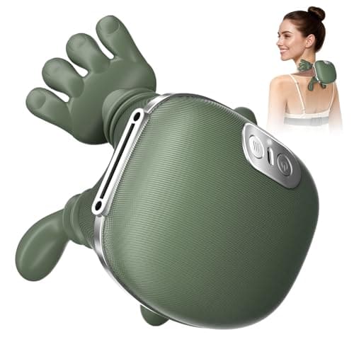 altoance 2026 Upgrade Edition 4D Neck and Shoulder Heat Massager, Wireless Portable Neck Massager, Relieves Muscle Pain, Simulates Deep Tissue Massage of Human Hand, Ideal Gift.（Emerald Green） - Image 1