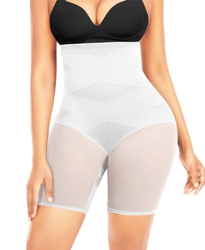 Ganado Shapewear Tummy Control Shorts for Women Cross Design High Waisted Underwear Body Shaper Stomach Shapewear - Image 1