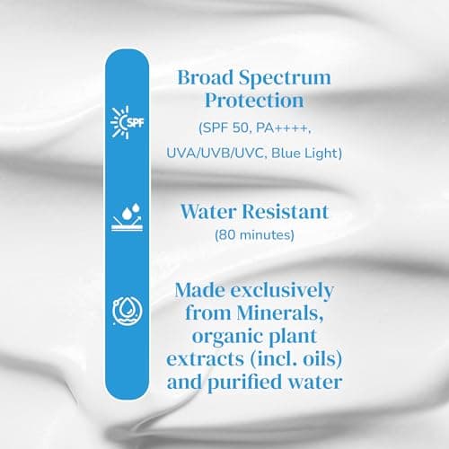 Koobarra Mineral Face Sunscreen SPF 50, Tinted Aussie Zinc Oxide Sunblock with Hydrating Hyaluronic Acid, Reef Safe, Natural, Vegan, Australian Made, Great for Sensative Skin, Unscented, 100g 3.4oz - Thumbnail 6