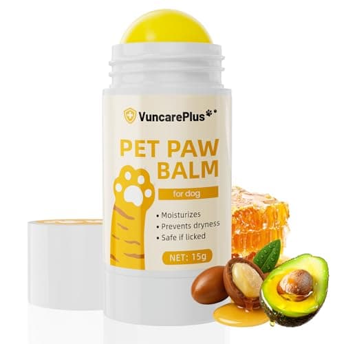 VUNCAREPLUS Dog Paw Balm Stick for Dry Cracked Paws, Natural Paw Moisturizer with Shea Butter & Avocado Oil, Soothing Dog Paw Care for Hot Pavement & Cold Weather, Lick-Safe (15g/0.5oz) - Image 1
