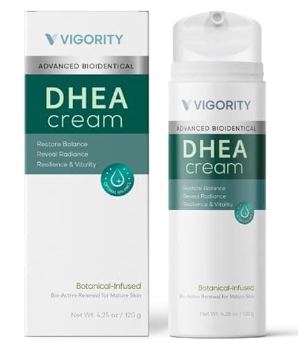 Vigority Dhea Cream - Bioidentical Natural Dhea for Women - Three Month Supply - 4.25 oz - Image 1