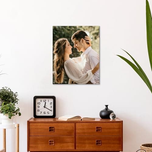 WayToLight Custom Canvas Prints with Your Photos Framed Personalized Picture Canvas Prints Wall Art Ideal for Home Decor Christmas Family Gifts (11" x 14") - Thumbnail 3