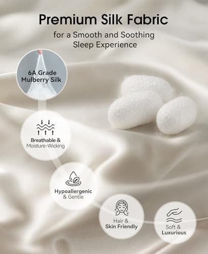 MUSICOZY Mulberry Silk Bluetooth Sleep Mask with HD Stereo Sound, Wireless Sleep Headband Headphones for Side Sleepers, Adjustable Size, Total Light Blocking, Perfect for Travel Relaxation Sleep - Thumbnail 3