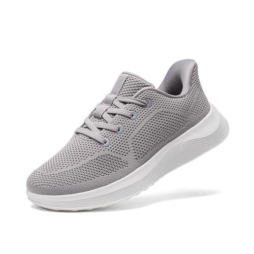 Bruno Marc Men's Hands Free Slip on Rommy Toe Walking Shoes Lightweight Breathable Comfortable Casual Sneakers,Size 8,Grey,SBWA26002M - Image 1