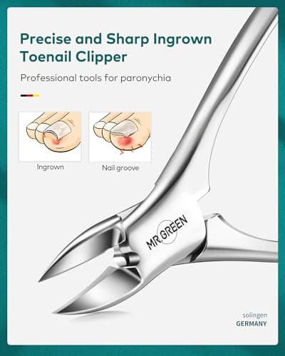 Manicure Set 8 in 1,Professional Pedicure kit,Stainless Steel Manicure Kit,Portable Travel Grooming Kit Nail Care Tools,Nail Clippers Pedicure Tools with Leather Travel Case(Dark Brown) - Thumbnail 2