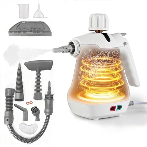 Handheld Steam Cleaner,1000W Pressurized Steam Cleaner with 11 Attachments for Multi-Surface Deep Cleaning, Fast-Heating & Continuous Steam, Safe for Kitchen, Bathroom, Car, Floors, Sofa - Image 1