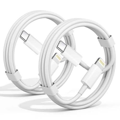 USB C to Lightning Cable 3FT [Apple MFi Certified] iPhone Fast Charger Type C to Lightning Cable for iPhone 14 13 12 11 Pro Max Xr Xs 8 7 6 Plus SE (2Pack) - Image 1