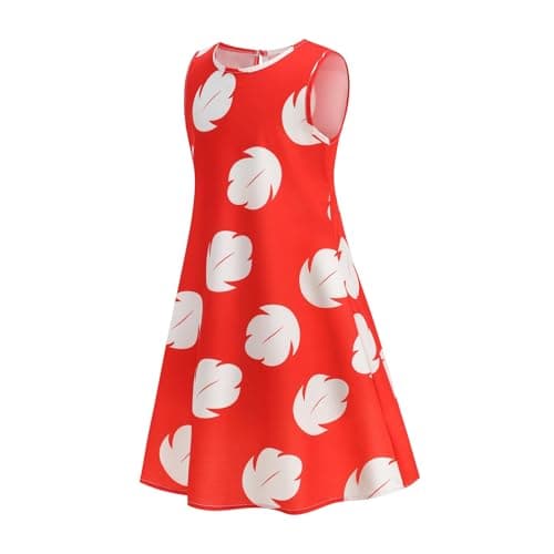 YYSSNM Girls Hawaiian Costume Dress, Halloween Christmas Costumes Cosplay Birthday - Image 1