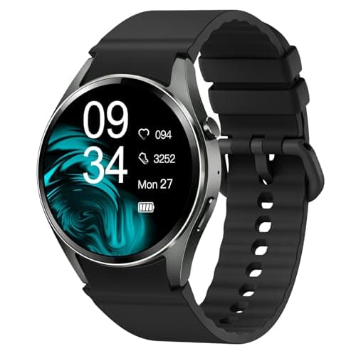 Smart Watch (Make/Answer Calls), 1.26" HD Smart Watches for Men/Women with Sleep/Heart Rate/SpO2 Monitor/120+ Sport Modes, Waterproof Fitness Tracker Watch, Smartwatch for iPhone/Samsung/Android, Gift - Image 1